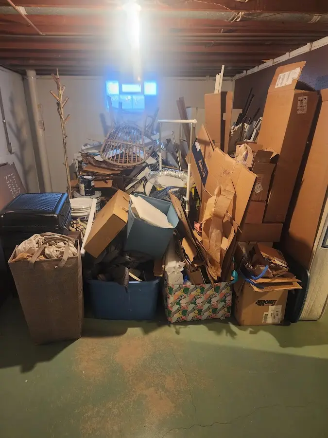 Roll-off dumpster container at job site for Construction Dumpster Rental in Desert View Highlands